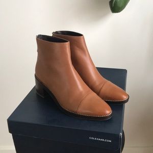 SOLD**NEW! Cole Haan Winnie Zip Ankle Booties SZ 8